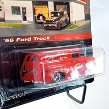 ホットウィール／’56 フォード トラック／ジフィールーブ／赤色／HotWHeeLs／’56 Ford Truck／jiffylube_画像5