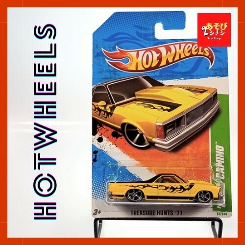 未開封／ホットウィール／トレジャーハント ’80 エルカミーノ／HotWHeeLs