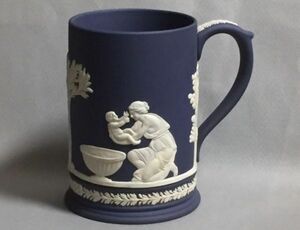 ◎KIRIN キリンビアマグコレクション 1989年 WEDGWOOD ウェッジウッド ジャスパー マグカップ◎z25