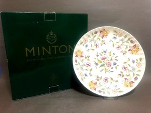 ◎MINTON ミントン HADOON HALL　28cmプレート◎箱付z64