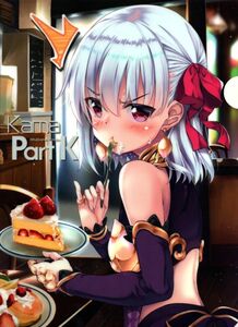 【使用感、擦り傷多数あり】Fate　C97　Part K　カーマ＆清姫／羊羽忍　A4クリアファイル　中古