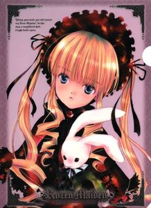 【擦り傷、使用感、爪痕あり】Rozen Maiden　(ローゼンメイデン)　A4クリアファイル　中古