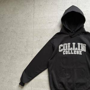 champion チャンピオン カレッジロゴ COLLIN プルオーバー パーカー ブラック L