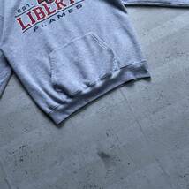 champion チャンピオン カレッジロゴ LIBERTY プルオーバー パーカー グレー M_画像4