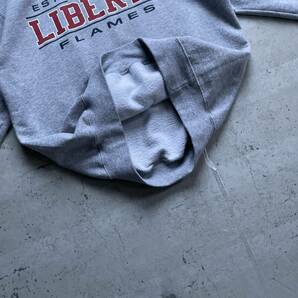 champion チャンピオン カレッジロゴ LIBERTY プルオーバー パーカー グレー Mの画像5