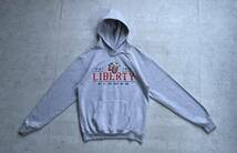 champion チャンピオン カレッジロゴ LIBERTY プルオーバー パーカー グレー M_画像2