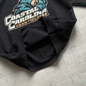 champion チャンピオン プリント ワンポイントロゴ プルオーバー パーカー ブラック Mの画像5