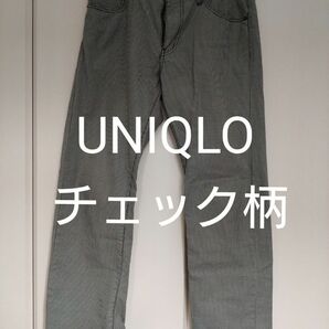 UNIQLO チェック柄スラックス