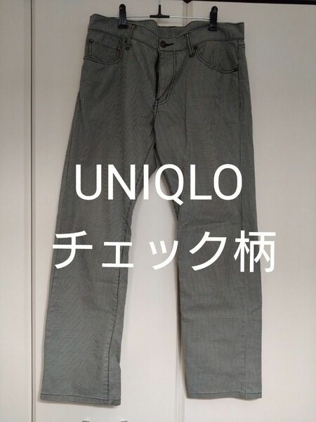 UNIQLO チェック柄スラックス