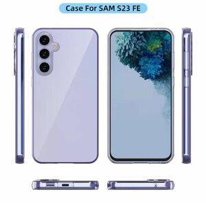 Galaxy S23 FE クリア シリコン ケース カバー ギャラクシー s23fe TPU ソフトケース 透明 スマホケース 