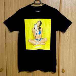 popular demand セクシーガールプリント Tシャツ　Sサイズ