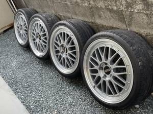 中古品　BBS　LM220H　19インチ　4本（同一サイズ）　『8.5J×19 INSET 43 PCD 114.3 5H』　 