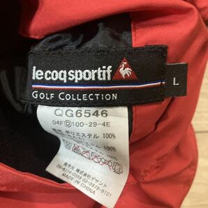 le coq sportif Golf Collection ルコックゴルフ ゴルフウェア ジャンパー ウィンドブレーカー ピステ ハールジップ Lサイズ リバーシブルの画像5