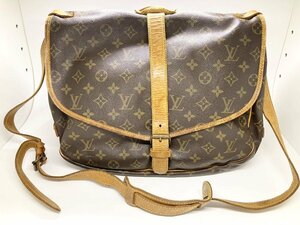 ◆◆【Louis Vuitton】ルイヴィトン モノグラム ソミュールGM ショルダーバッグ 大きめ かぶせタイプ 旅行 トラベル　M40662 oi ◆◆