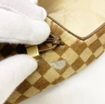 ◆◆【Louis Vuitton】【LOUIS VUITTON】ルイヴィトン　ダミエ　ハラコパンプス　サイズ36 1/2 oi ◆◆_画像7