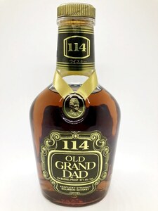 ◆◆【古酒】OLD GRAND DAD オールド グランド ダッド 114 ストレート バーボン ウイスキー LOT NO.18 750ml 57度 未開栓 oi◆◆