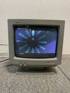 CZ-603D-GY X68000 color display monitor sharp SHARP electrification verification Junk ( extra attaching )