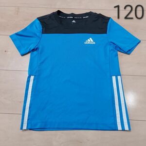 adidas アディダス 半袖 Tシャツ 120 スポーツ ウェア サッカー ジュニア KIDS