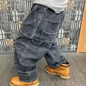 GRNWORKS ワークパンツ　B系　HIPHOP ラッパー　ストリート　チカーノ ワイド