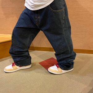 LRG デニムパンツ　B系　HIPHOPラッパースケーター　ストリート　チカーノ ジーンズ デニム パンツ