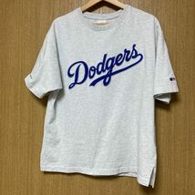 MLB オフィシャル ロサンゼルス・ドジャース Tシャツ サイズS グレー　カイタックファミリー 大谷翔平・山本由伸 所属_画像1
