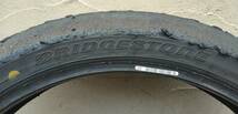 ブリジストン　レーシングスリック　BATTLAX V02F　90/580R17 ソフトコンパウンド センターバリ山中古フロント用　2921 同梱可NSF250 RS125_画像5