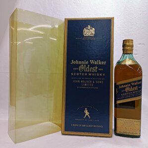 【未開栓】箱付き ジョニーウォーカー ブルーラベル オールデスト JOHNNIE WALKER Oldest1820 SCOTCHWHISKY 720ml 43％【送料別】IA0255の画像1