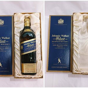 【未開栓】箱付き ジョニーウォーカー ブルーラベル オールデスト JOHNNIE WALKER Oldest1820 SCOTCHWHISKY 720ml 43％【送料別】IA0255の画像2