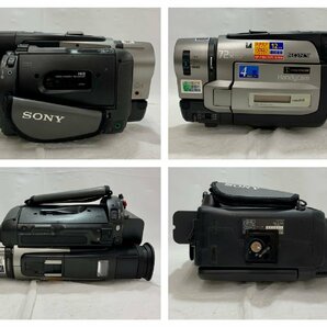 【中古品/動作未確認】(2点set)ビデオカメラ Panasonic HDC-TM45/SONY CCD-TRV95 NTSC【送料別】TD0522の画像2