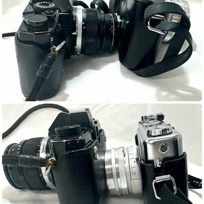 【中古品】(※動作未確認)(2点セット)ヤシカ/オリンパス フィルムカメラ Electro35/OM-1【送料別】FD1043の画像4