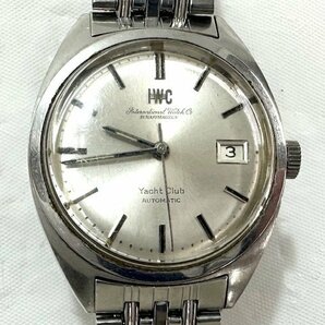 【中古品】(※ジャンク品)IWC シャフハウゼン ヨットクラブ 腕時計 自動巻き SS【送料別】FW0465の画像1