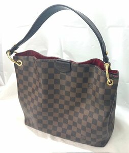 【中古品】ヴィトン　LOUIS VUITTON　グレースフル　ハンドバッグ　ダミエ　N44044【送料別】FB0393