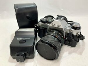 【中古品/動作未確認】(2点set)Canon キャノン フィルムカメラ AE-1 PROGRAM / ストロボ SPEEDLITE 188A【送料別】TD0515