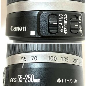 【中古品】(※動作未確認) キャノン カメラレンズ Canon EF-S LENS 55-250mm 1:4-5.6【送料別】HD0026の画像7