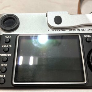 【中古品】(※動作未確認) ライカ デジタル一眼カメラ Leica M8 シルバー ＋ カメラレンズ SUMMARIT-M 1:2.5/35【送料別】HD0041の画像6