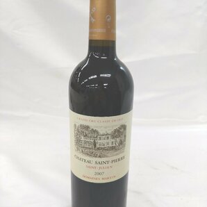 （未開栓）シャトー サン ピエール 2007 ワイン CHATEAU SAINT-PIERRE 750ml 13%【送料別途】 KA1171の画像1