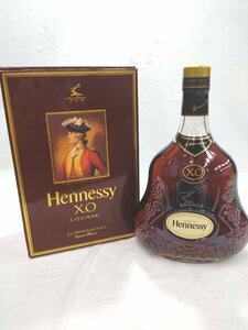 （未開栓）ヘネシー X.O ブランデーコニャック 金キャップ クリアボトル Hennessy XO COGNAC 700ml【送料別途】 KA1219