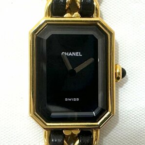 【中古品】シャネル CHANEL 腕時計 プルミエール クオーツ Lサイズ SS【送料別】FW0469の画像1