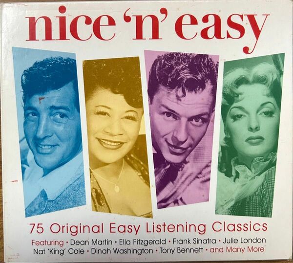 ★『nice ‘n’ easy』75 Original Easy Listening Classics ◆ 稀！ポピュラー 3CD
