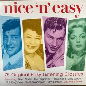 ★『nice ‘n’ easy』75 Original Easy Listening Classics ◆ ポピュラー 3CD