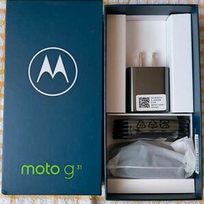 MOTOROLA moto g31　6.4型有機ELディスプレイを搭載　4G＋128GB