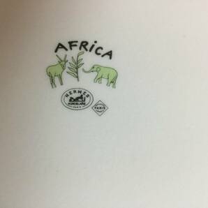 HERMES AFRICA エルメス アフリカ スクエアプレート 美品 自宅保管品 送料無料 の画像8