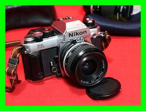 4.28.51 ニコン Nikon FA 35ｍｍＦ2.8 /Nikon ニコン Zoom Nikkor Ai-s 35-105mm 撮影未確認　ジャンク扱い