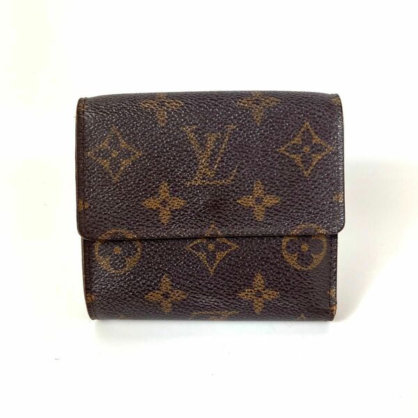 LOUIS VUITTON ルイヴィトン　モノグラム　ポルト　カルト　クレディ　wホック　ウォレット　三つ折り財布　二つ折り財布