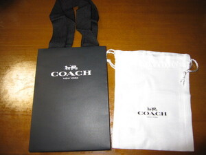 【COACH コーチ 紙袋 ショップ袋 お財布用】