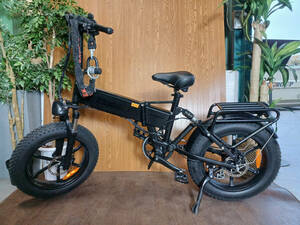 12665-02★ジャンク★E-bike ENKEI R7 ファットバイク 電動アシスト自転車★