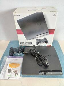 13023-02★SONY/ソニー PS3 PlayStation3 CECH-2000A 本体 コントローラー ブラック★