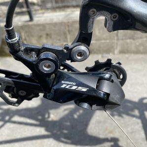 GIANT ロードバイク TCR SL 1フレーム 2020年モデル SHIMANO105 R7000系 カーボンスポーク ジャンクの画像3