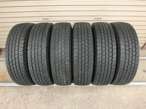 ★ 185/70R15.5 106/104L ★ 6本セット ★ TOYO ★ DELVEX M934　スタッドレス　約11.5㎜　バリ山です　185/70/15.5