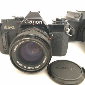 Canon Nikon キャノン ニコン カメラ 3台 まとめ F-601 AV-1 EOS750QD 動作未確認の画像2